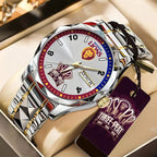 Brisbane Lions 2026 AFL Premiers Alloy Luxury Quartz Watch – TANTN25839
