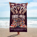 Brisbane Lions 2026 AFL Premiers Rectangle Beach Towel – HOATT21315