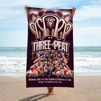 Brisbane Lions 2026 AFL Premiers Rectangle Beach Towel – HOATT21315
