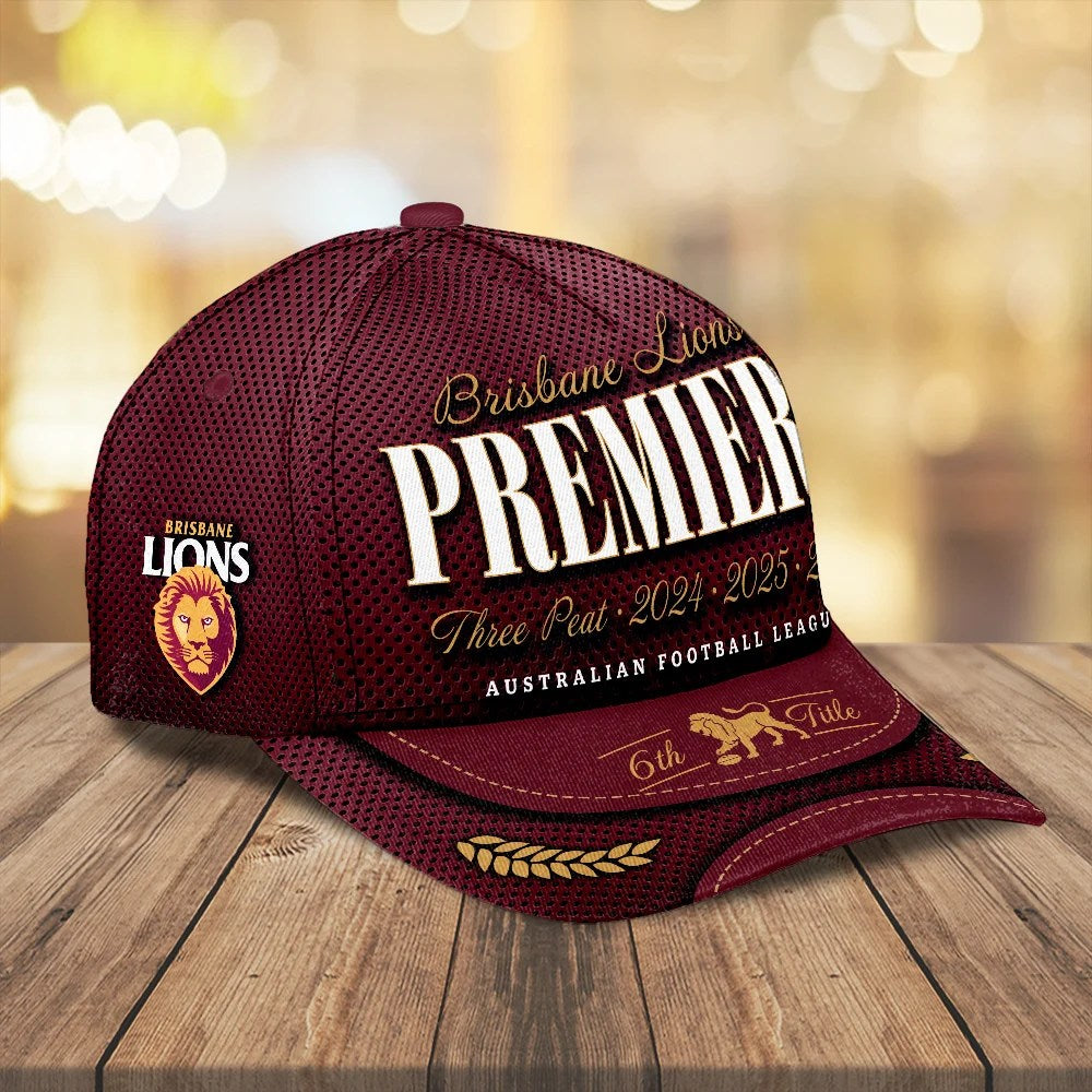 Brisbane Lions 2026 AFL Premiers Classic Cap – MAITM15282