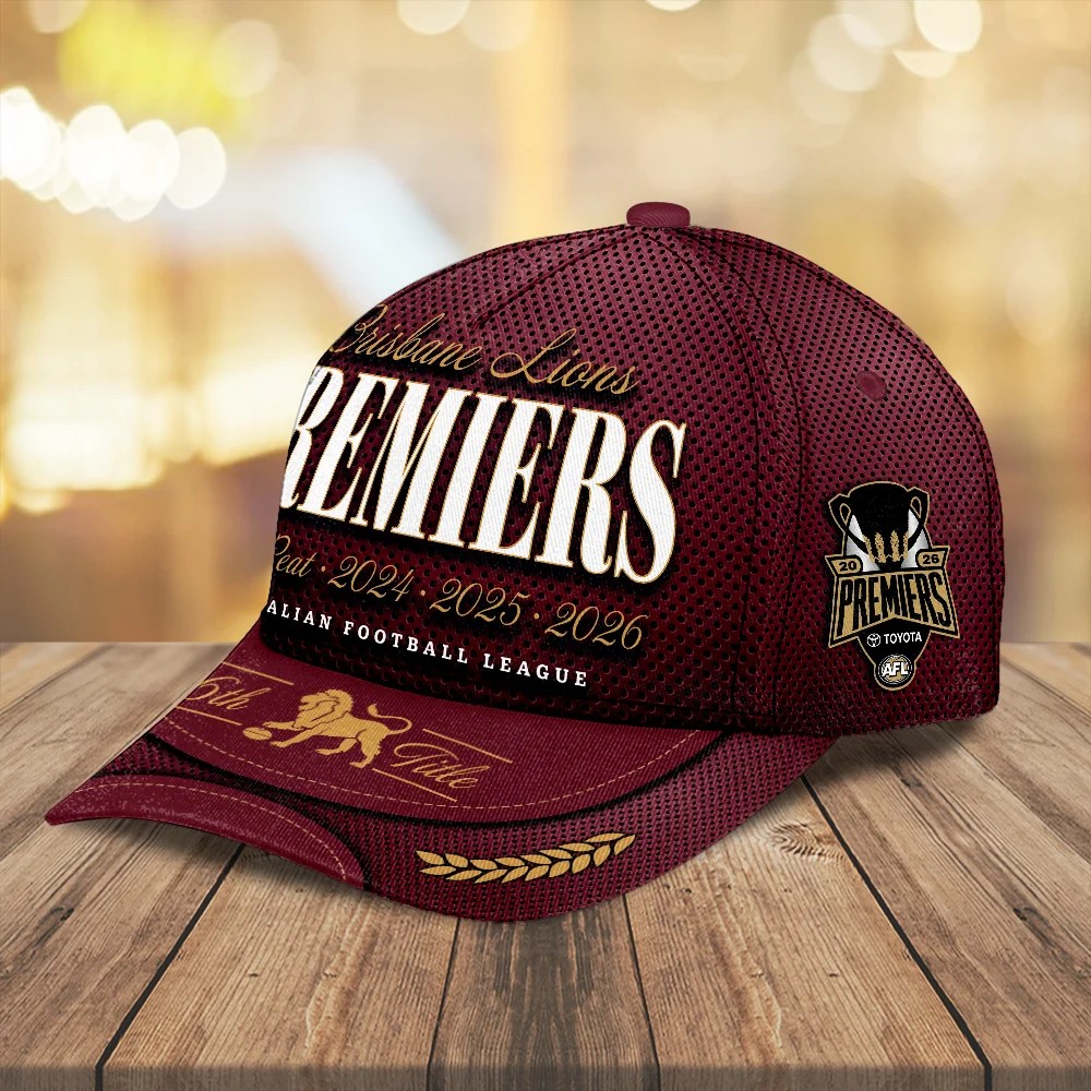 Brisbane Lions 2026 AFL Premiers Classic Cap – MAITM15282