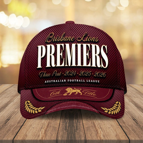 Brisbane Lions 2026 AFL Premiers Classic Cap – MAITM15282