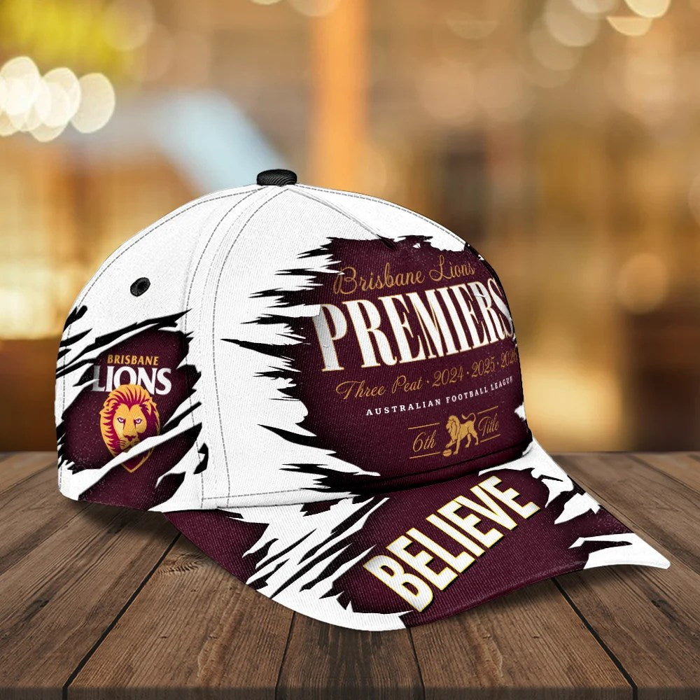 Brisbane Lions 2026 AFL Premiers Classic Cap – MAITM15283