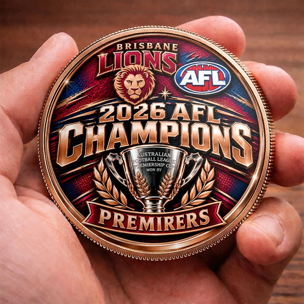Brisbane Lions 2026 AFL Premiers Commemorative Coin – HOATT21343