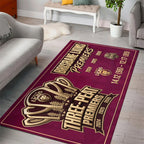 Brisbane Lions 2026 AFL Premiers Rectangular Rug – TMTHU9624