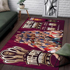 Brisbane Lions 2026 AFL Premiers Rectangular Rug – TMTHU9626