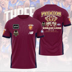 Brisbane Lions 2026 AFL Premiers 3D Apparel – HOATT21336