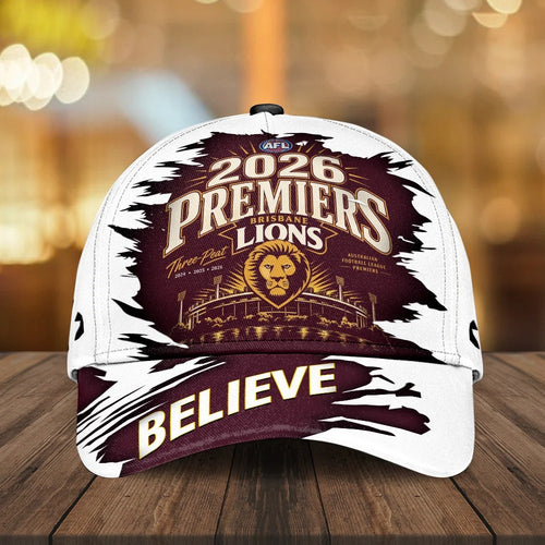 Brisbane Lions 2026 AFL Premiers Classic Cap – MAITM15272