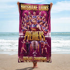 Brisbane Lions Rectangle Beach Towel – TMTHU9578