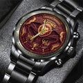 Brisbane Lions Black Stainless Steel Watch – TMTHU9583