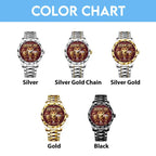 Brisbane Lions Threepeat Premiers Alloy Luxury Quartz Watch – TMTHU9585