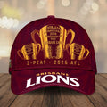 Brisbane Lions Threepeat Premiers Classic Cap – TMTHU9609