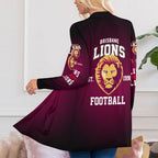 Brisbane Lions Women's Patch Pocket Cardigan – VANDH 3760