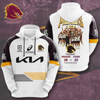 Brisbane Broncos 2025 NRL Premiers 3D Apparel – HOATT13591