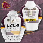 Brisbane Broncos 2025 NRL Premiers 3D Apparel – HOATT13623