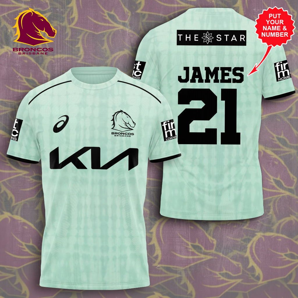 Personalized Brisbane Broncos 3D Apparel – VANDH 3998