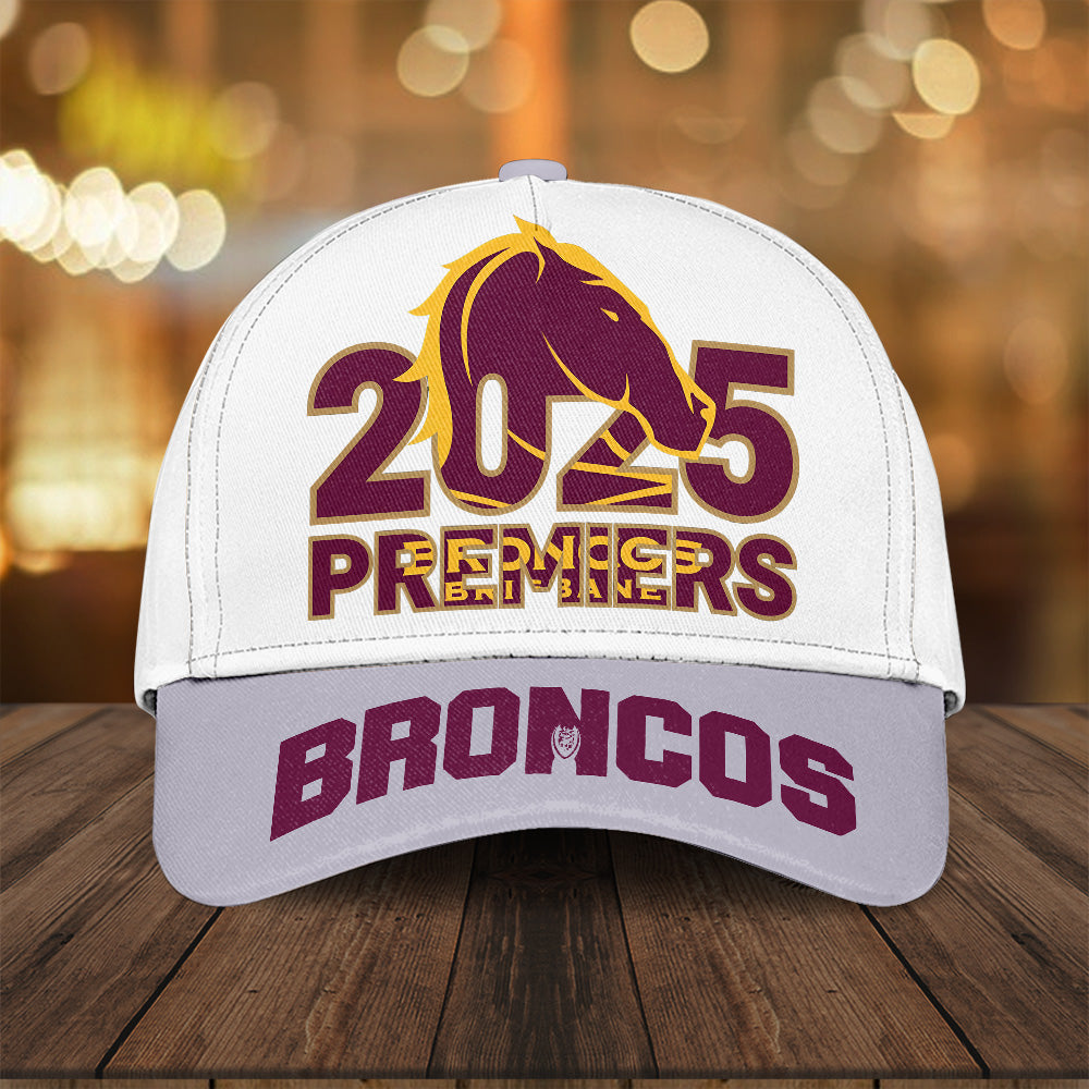 Brisbane Broncos 2025 Premiership Classic Cap – TANTN17295