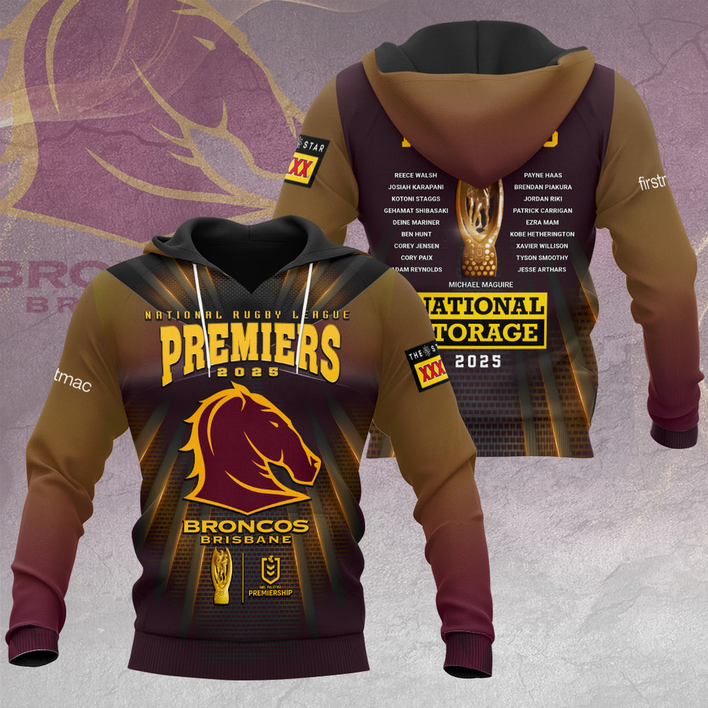 Brisbane Broncos 3D Apparel – GNE4590
