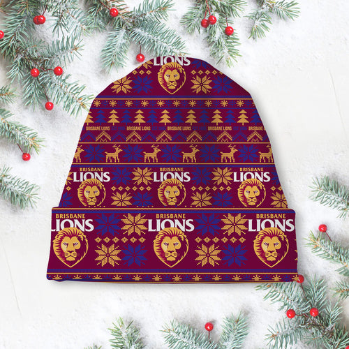 Brisbane Lions Beanie Hat – HOATT 6354
