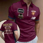 Brisbane Lions 2026 AFL Premiers Zip Polo Shirt – TANTN25809