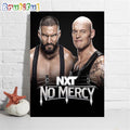 Bron Breakker Vs Baron Corbin At NXT No Mercy Wall Art Poster Canvas