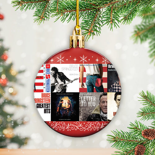 Bruce Springsteen Custom Shape 2-sided Acrylic Ornament – TANTN19047