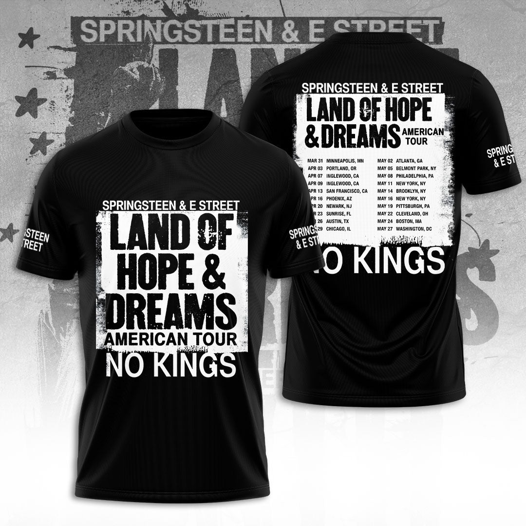 Bruce Springsteen Tour 2026 3D Apparel – TANTN21197