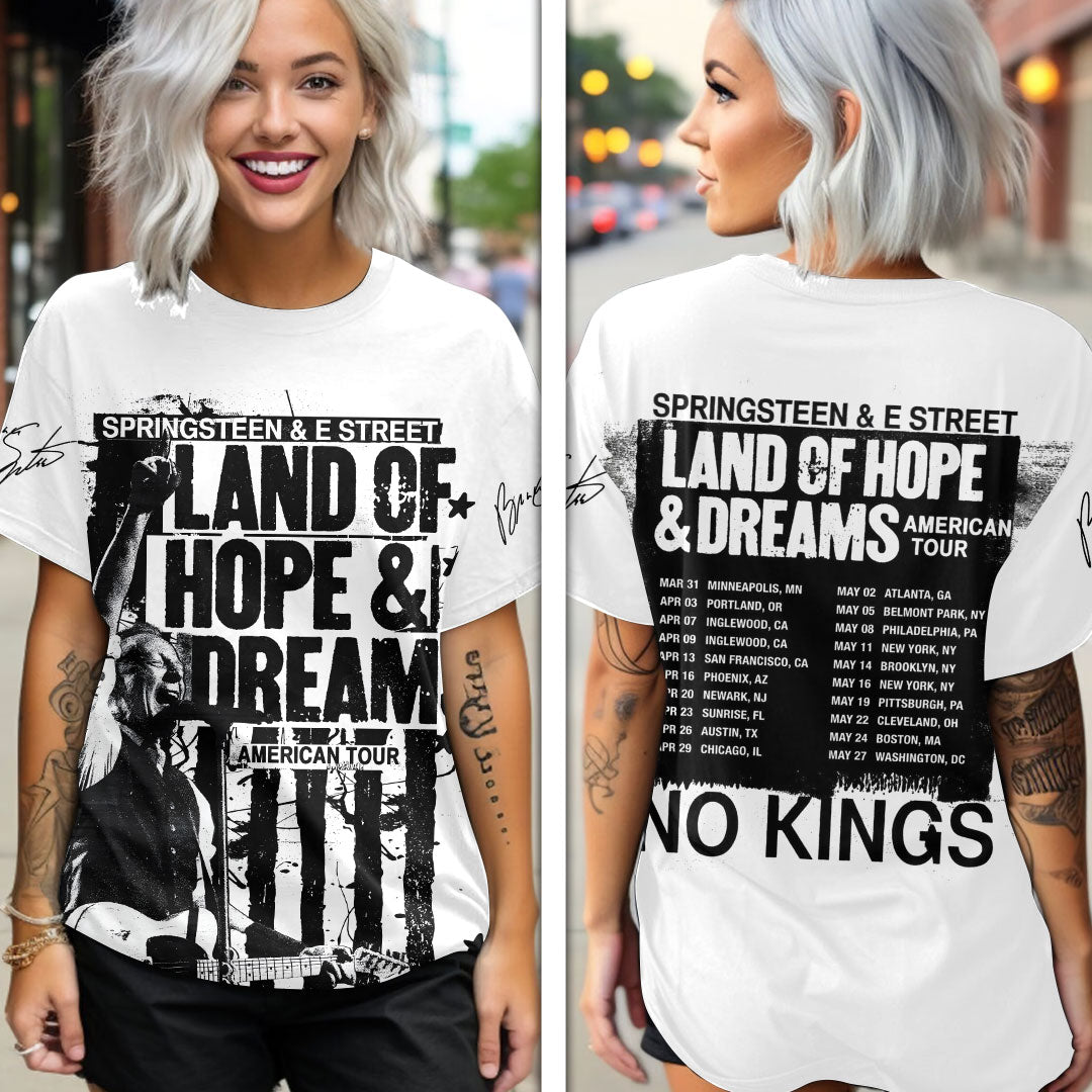 Bruce Springsteen Tour 2026 3D Apparel – TANTN21618