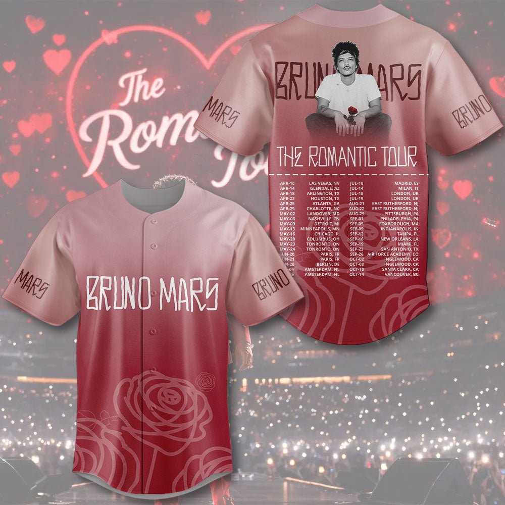 Bruno Mars Baseball Jersey – TMTHU3296