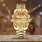 Budweiser 150th Annieversary Alloy Luxury Quartz Watch – GNE5259