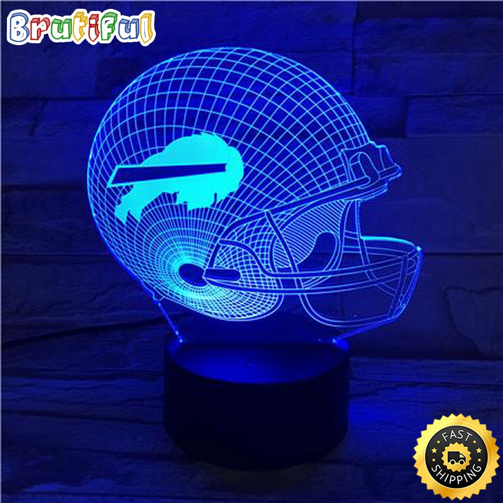Buffalo Bills Night Light 3D Illusion LED Lamp