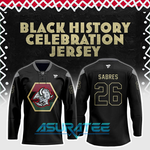 Buffalo Sabres Black History Celebration 2026 Hockey Jersey