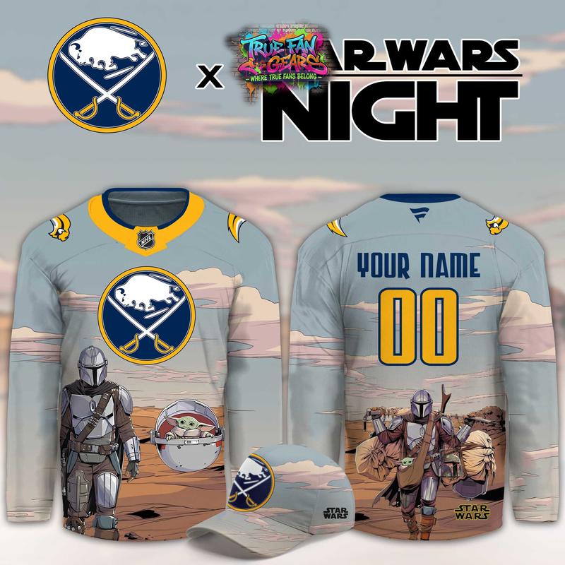 Buffalo Sabres Star Wars Night 2026 Limited Personalized Hockey Jersey