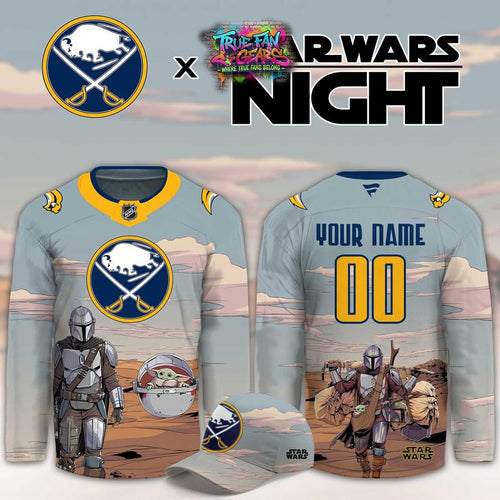 Buffalo Sabres Star Wars Night 2026 Limited Personalized Hockey Jersey