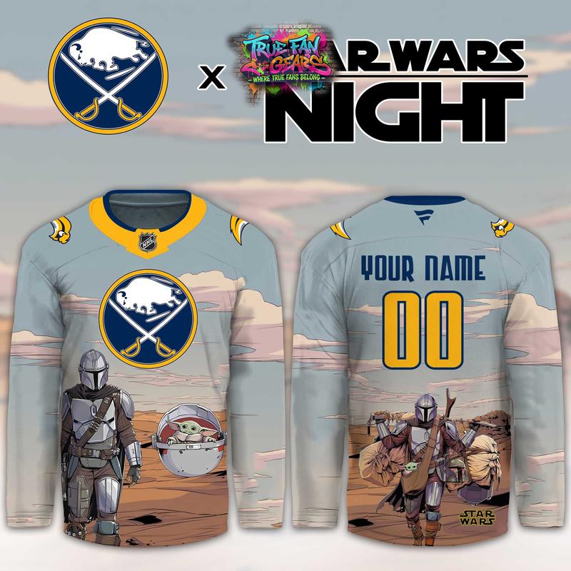 Buffalo Sabres Star Wars Night 2026 Limited Personalized Hockey Jersey
