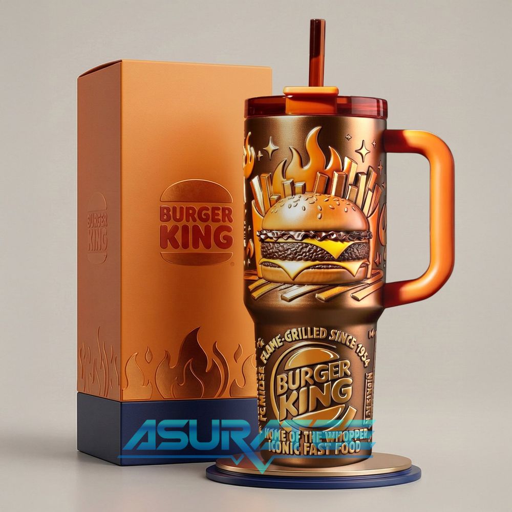 Burger King Fast Food 2026 Limited Edition YETI Tumbler
