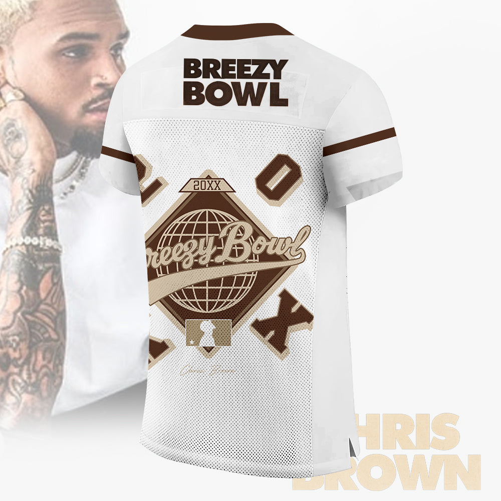 Chris Brown 3D Football Jersey – TMTHU 245