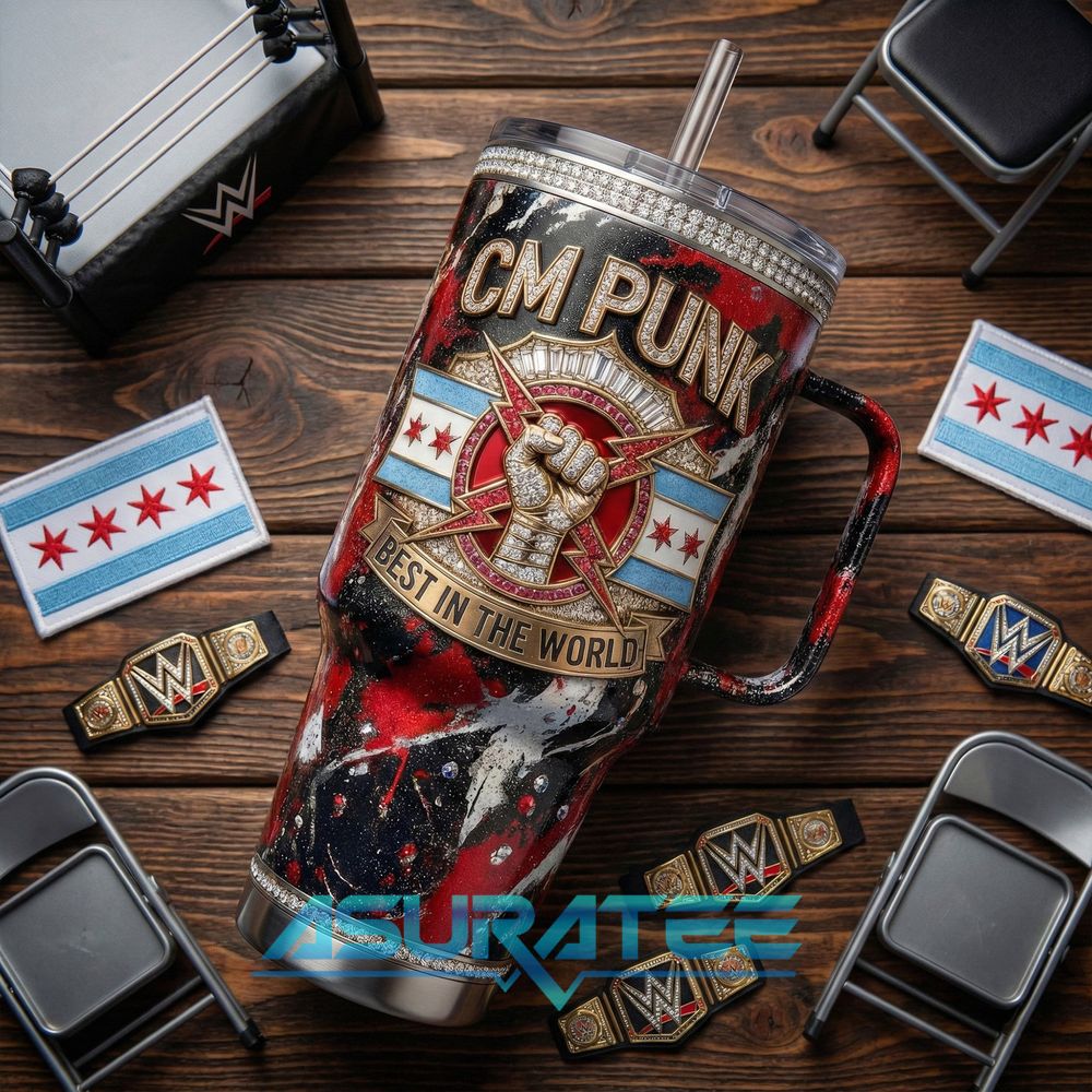 CM Punk Best in the World 2026 Special YETI Tumbler