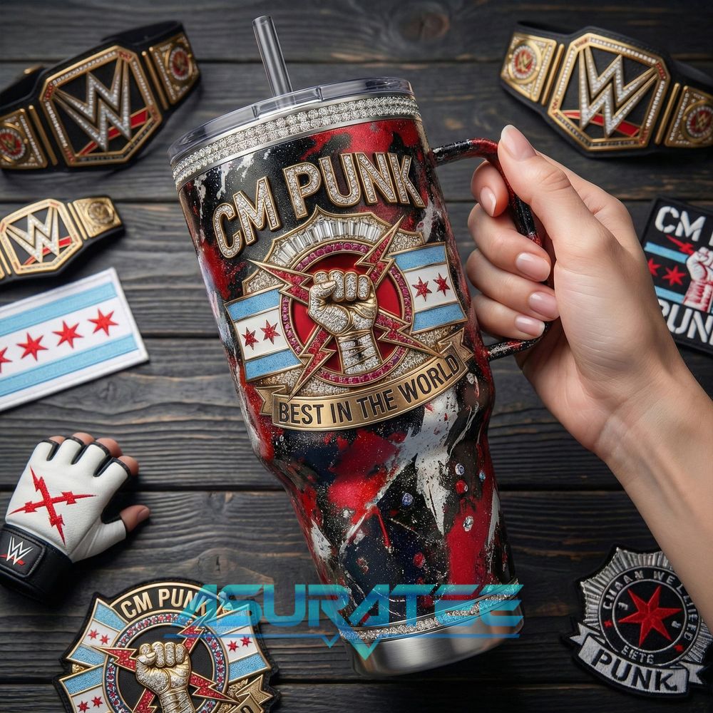 CM Punk Best in the World 2026 Special YETI Tumbler