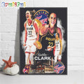 Caitlin Clark Indiana Fever New Star Signing Wall Art Poster Canvas