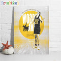 Caitlin Clark Is The Winner Of The Wooden Award Poster Canvas