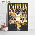 Caitlin Clark There Will Never Be Another Wall Art Poster Canvas