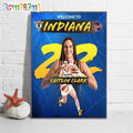 Caitlin Clark To Indiana Fever In New Season Wnba Wall Art Poster Canvas