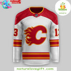 Calgary Flames 2026 White Jersey Hockey Fan Apparel