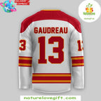 Calgary Flames 2026 White Jersey Hockey Fan Apparel