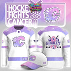 Calgary Flames Hockey Fights Cancer 2026 Hockey Jersey