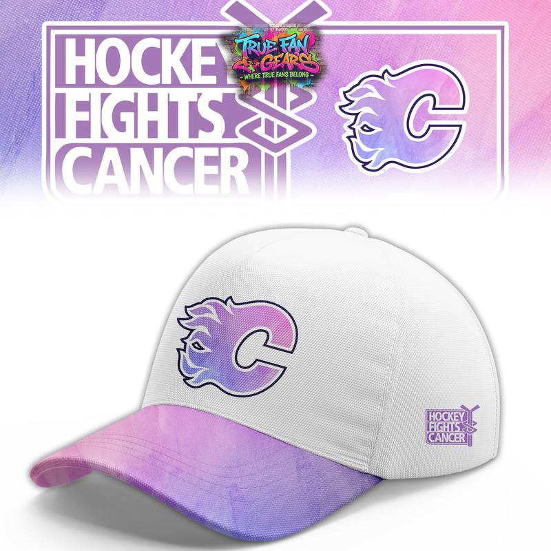 Calgary Flames Hockey Fights Cancer 2026 Hockey Jersey