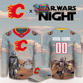 Calgary Flames Star Wars Night 2026 Limited Personalized Hockey Jersey