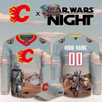 Calgary Flames Star Wars Night 2026 Limited Personalized Hockey Jersey
