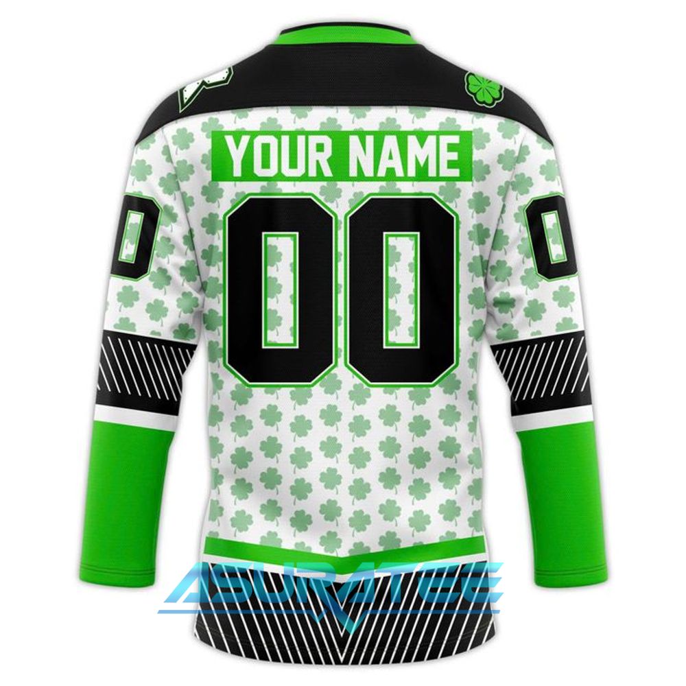 Calgary Roughnecks 2026 St. Patrick’s Day Special Hockey Jersey